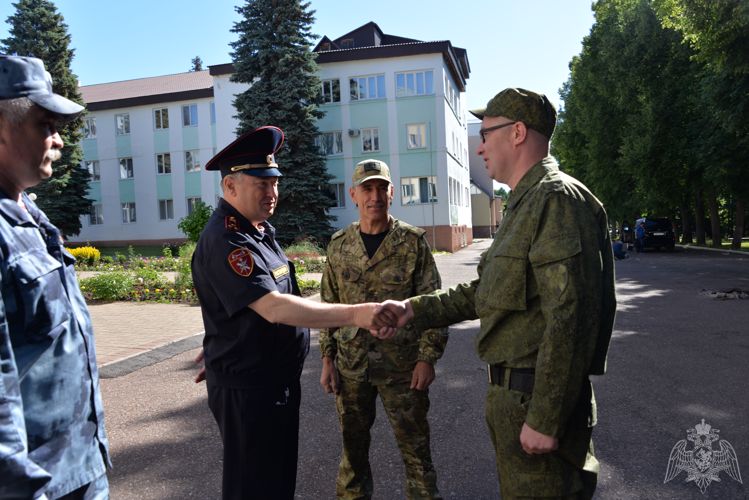 В Республику Башкортостан из длительной командировки вернулись сотрудники спецподразделений Росгвардии