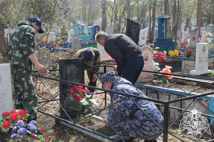 В Башкирии росгвардейцы почтили память Романова Александра Матвеевича, отца Героя России Анатолия Романова