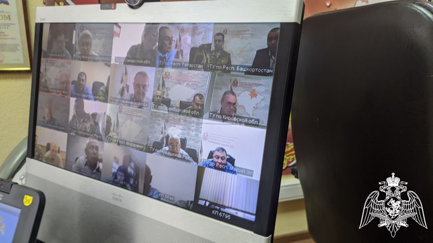 В Приволжском округе Росгвардии прошло расширенное совещание с председателями ветеранских организаций территориальных органов и воинских частей