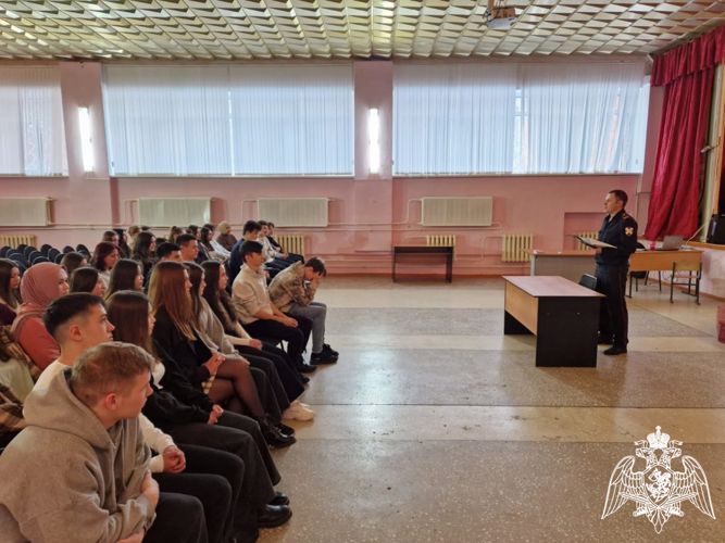 В Башкирии росгвардейцы провели уроки мужества, посвященные Дню защитника Отечества