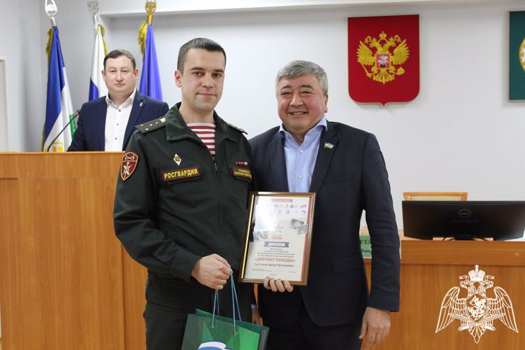 Росгвардеец из Уфы – победитель Международной патриотической акции «Диктант победы»