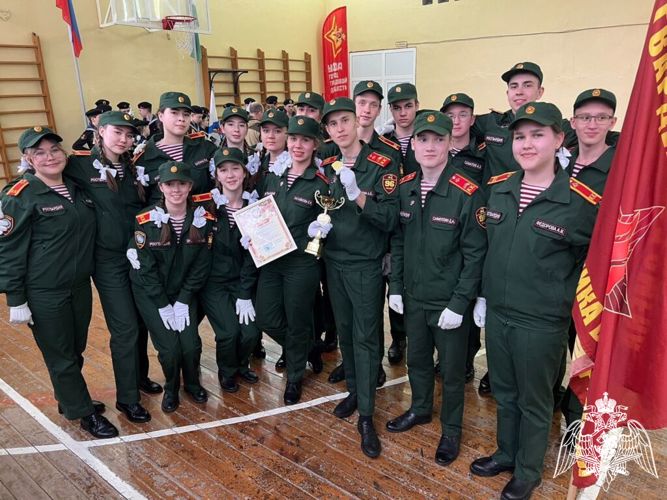 Уфимские кадеты подшефного класса Росгвардии получили гран-при в конкурсе «Строя и песни»
