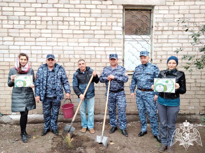 Росгвардейцы присоединились к акции «Зеленая Башкирия» 