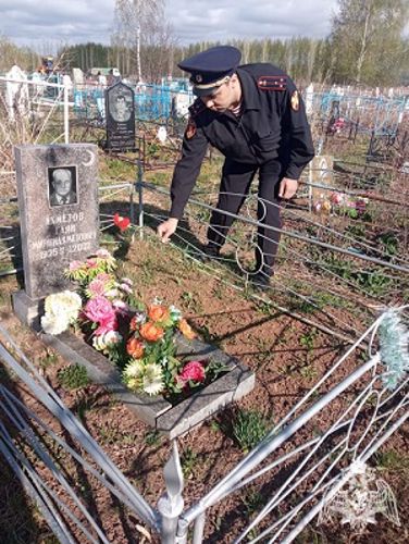 В Башкирии росгвардейцы почтили память ветерана Великой Отечественной войны