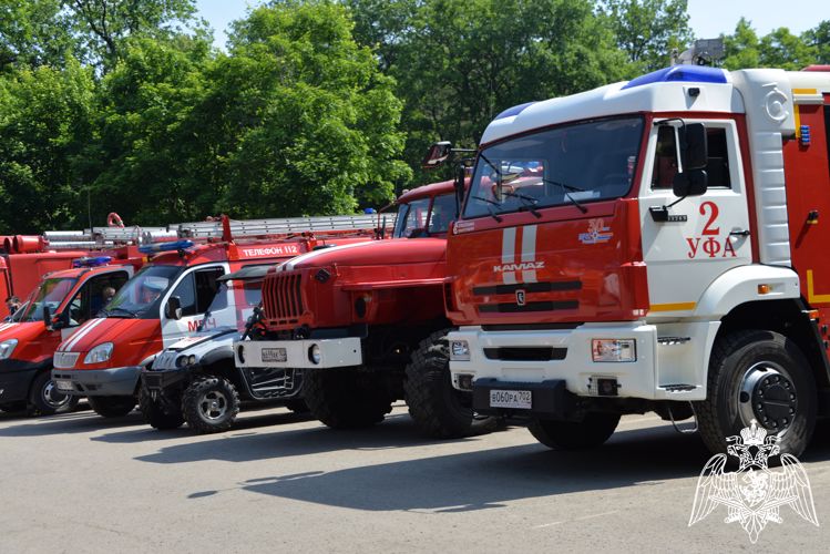 В Башкирии росгвардейцы приняли участие в учениях по тушению лесных пожаров