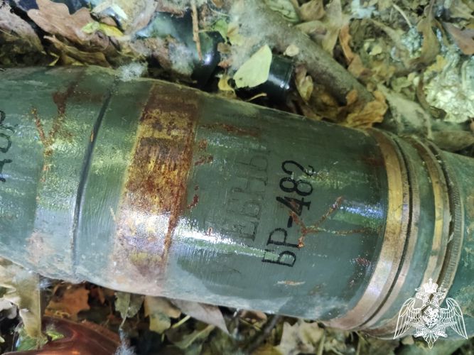Росгвардейцы из Башкирии обследовали учебный артиллерийский снаряд