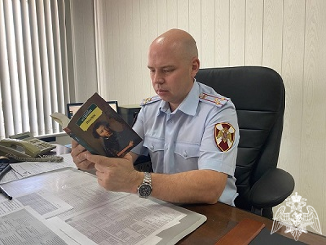 Росгвардейцы из Башкирии поддержали Всероссийскую акцию «Читаем Пушкина»