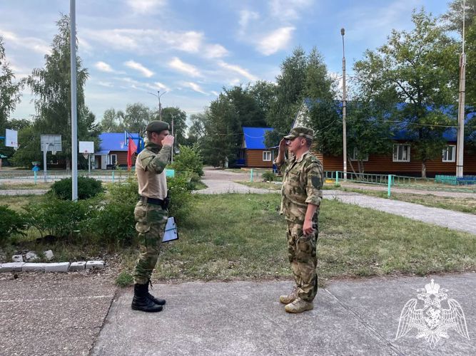 В Башкирии прошла военно-патриотическая смена подшефных классов Росгвардии 