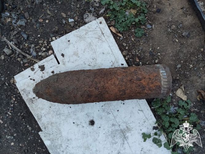 В Башкирии росгвардейцы обезвредили найденный в реке снаряд времен Гражданской войны