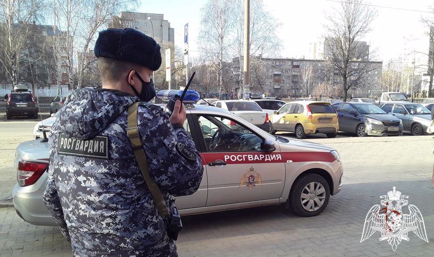 УПРАВЛЕНИЕ ВНЕВЕДОМСТВЕННОЙ ОХРАНЫ РОСГВАРДИИ ПРОВОДИТ ПРЯМУЮ ЛИНИЮ