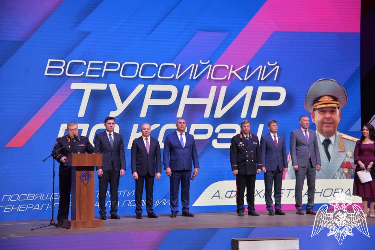 Начальник Управления Росгвардии республики принял участие в торжественном открытии всероссийского турнира по национальной борьбе корэш имени Артура Ахметханова