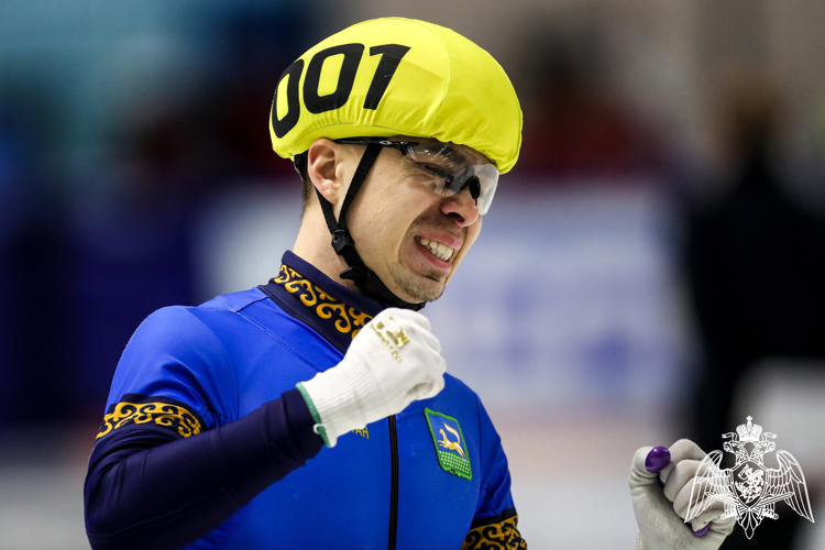 Спортсмен Росгвардии стал чемпионом Всероссийской спартакиады по шорт-треку