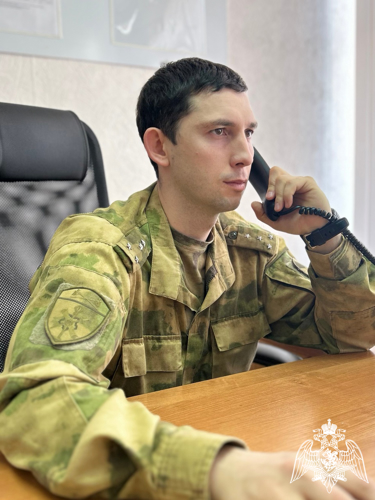 Начальник отделения учета и комплектования штаба Управления Росгвардии по Республике Башкортостан ответил на вопросы граждан