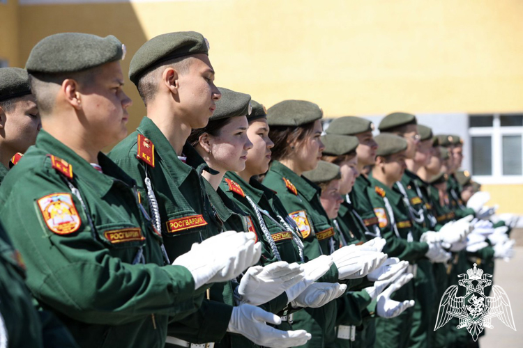 В Башкирии состоялись испытания на право ношения оливкового берета среди учеников подшефных классов Росгвардии