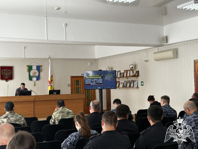 В Управлении Росгвардии по Республике Башкортостан состоялся учебно-методический сбор с руководителями групп по военно-политической (политической) подготовке