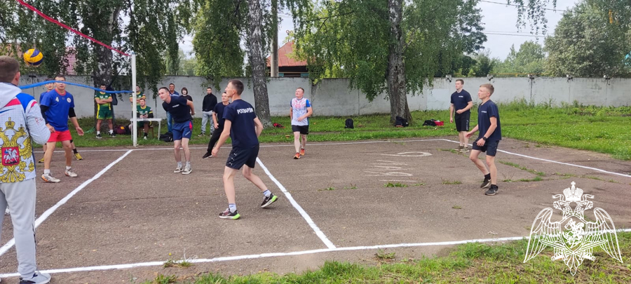 Росгвардейцы Башкортостана приняли участие в турнире по волейболу