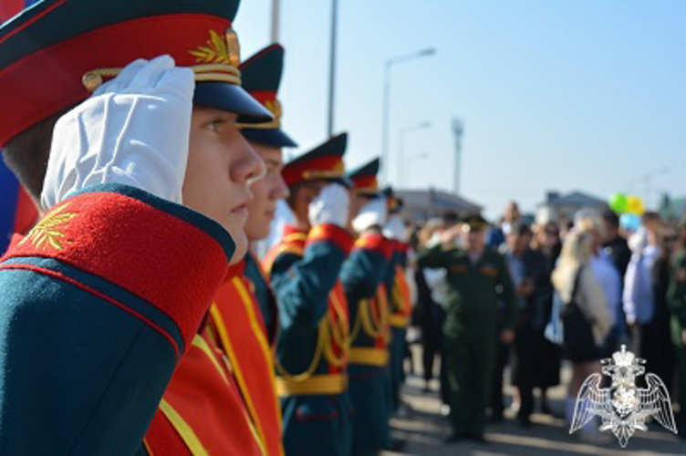 В Башкирии для кадет подшефных классов Росгвардии прошли торжественные линейки