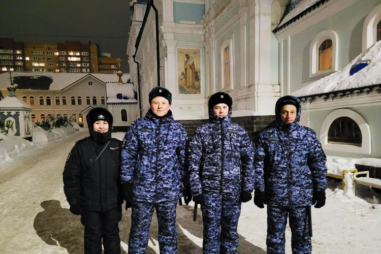 В Башкортостане росгвардейцы обеспечили правопорядок и безопасность в период празднования Крещения Господня
