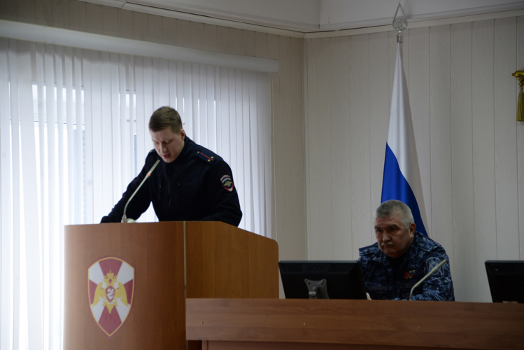 Военная автомобильная инспекция управления Росгвардии Башкортостана провела дополнительные занятия по безопасности дорожного движения 