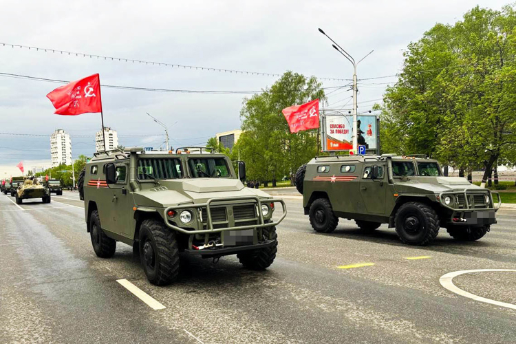Личный состав Управления Росгвардии по Республике Башкортостан принял участие в Параде в честь 80-летия Великой Победы