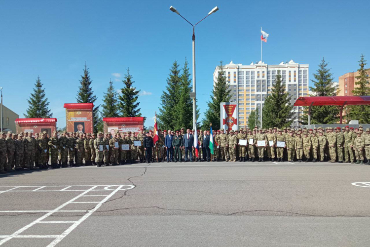 Торжественное мероприятие, посвящённое 21-й годовщине образования отряда специального назначения имени генерал-майора М.М. Шаймуратова