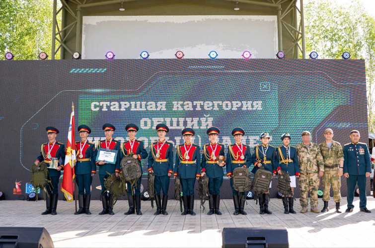 В Уфе прошли масштабные военно-патриотические игры "Зарница 2.0" с участием юных росгвардейцев Башкортостана