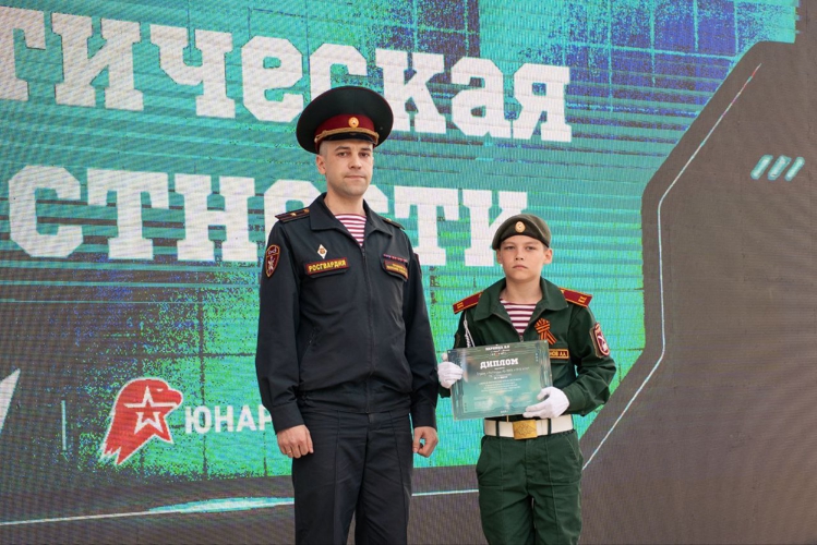 В Уфе прошли масштабные военно-патриотические игры "Зарница 2.0" с участием юных росгвардейцев Башкортостана