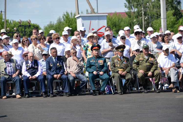 Торжественное открытие мемориального комплекса с участием Росгвардии