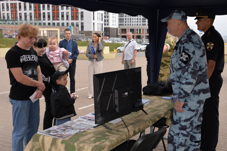 В Башкортостане впервые провел работу мобильный агитационный пункт Росгвардии