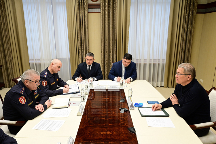 В Башкортостане прошло совещание Росгвардии и Главы региона