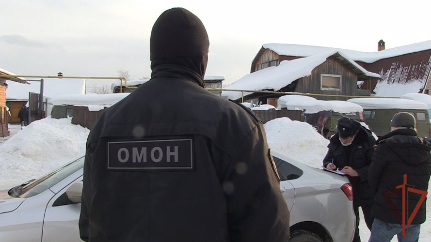 При силовой поддержке спецназа Росгвардии в Башкортостане задержан похититель двух снегоболотоходов
