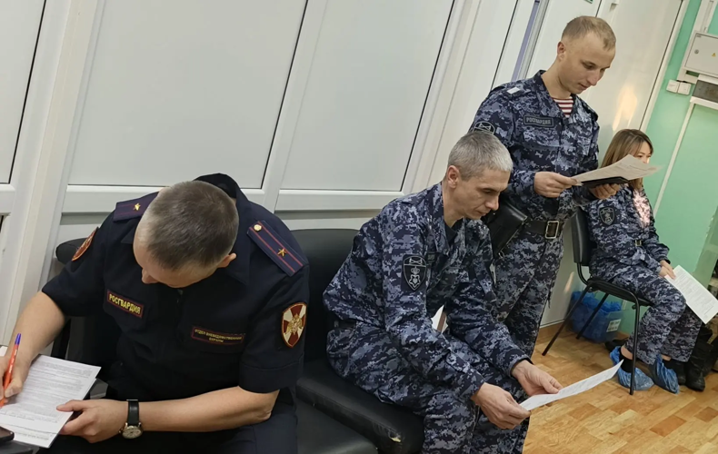 В Белорецке сотрудники Росгвардии приняли участие в донорской акции «От сердца к сердцу»