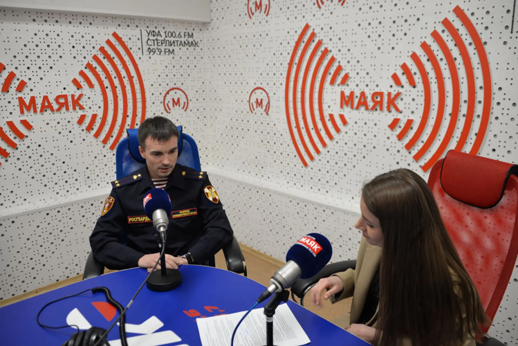 Начальник вневедомственной охраны по Республике Башкортостан стал гостем программы «В рабочий полдень» на радио «Маяк»