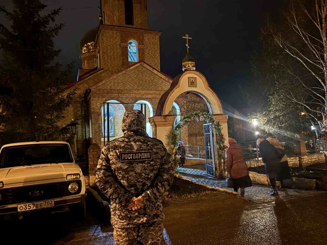 Росгвардия обеспечила безопасность празднования православной Пасхи в Республике Башкортостан 