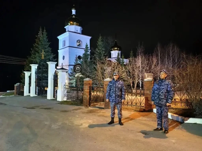 Росгвардия обеспечила безопасность празднования православной Пасхи в Республике Башкортостан 