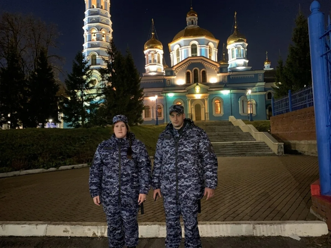 Росгвардия обеспечила безопасность празднования православной Пасхи в Республике Башкортостан 