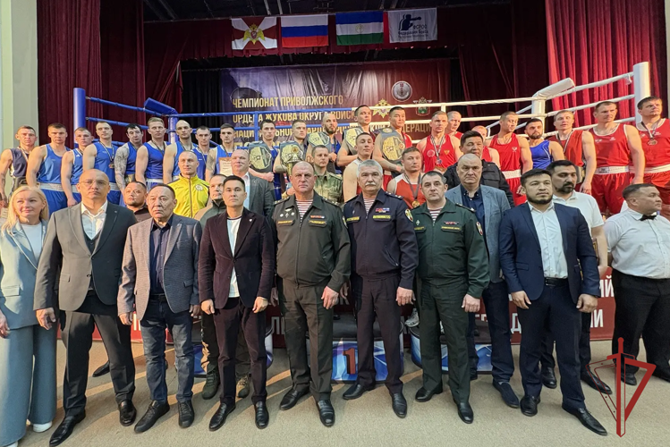 Чемпионат Приволжского округа Росгвардии по боксу прошел в Республике Башкортостан