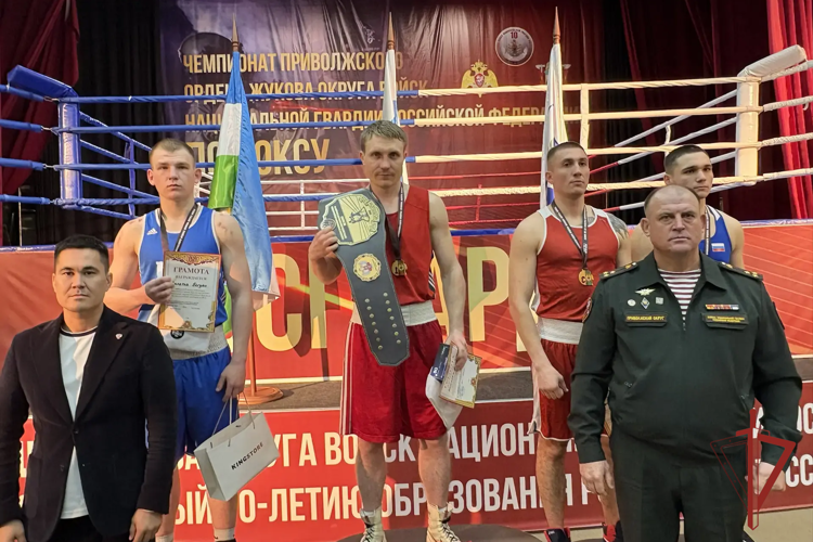Чемпионат Приволжского округа Росгвардии по боксу прошел в Республике Башкортостан