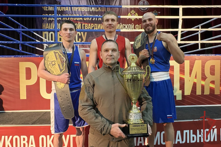 Чемпионат Приволжского округа Росгвардии по боксу прошел в Республике Башкортостан