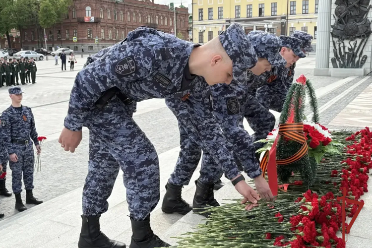 В Уфе состоялось торжественное мероприятие росгвардии в честь 81-й годовщины победы