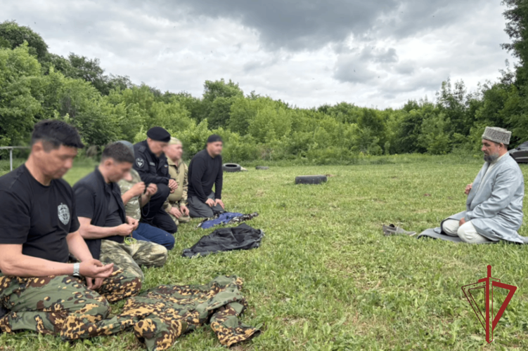 В ОМОН «Урал» Росгвардии по Республике Башкортостан встретили Курбан-байрам