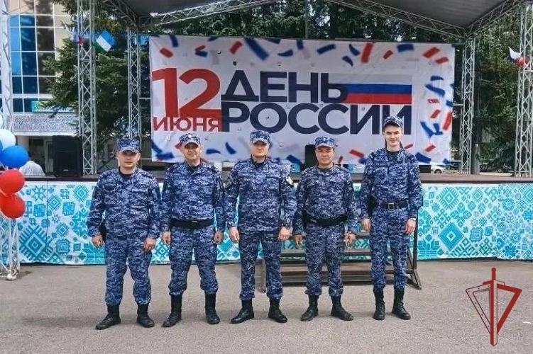 В День России Росгвардия Башкортостана обеспечила безопасность на праздничных мероприятиях на территории республики