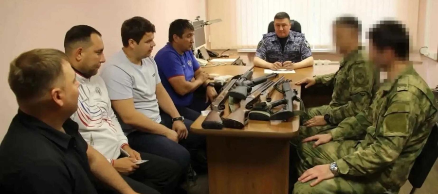 Охотники Башкирии передали свои ружья в Росгвардию для нужд СВО