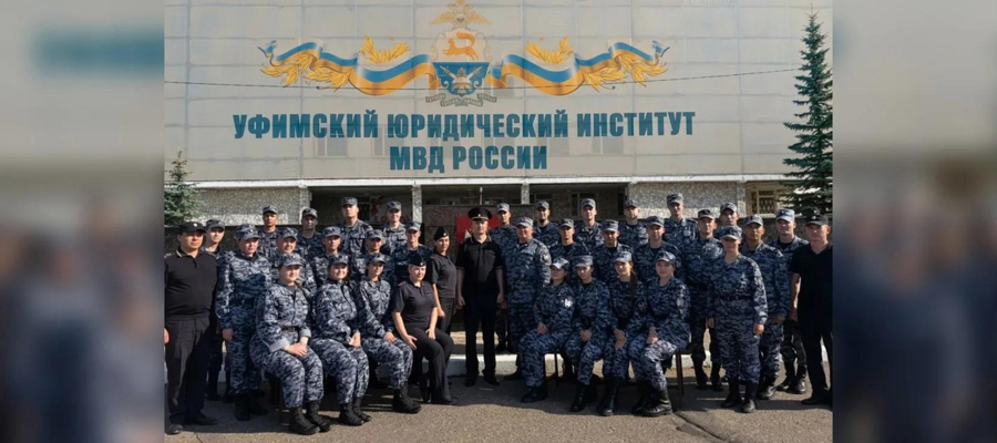 В Башкирии состоялся торжественный выпуск вневедомственной охраны Росгвардии