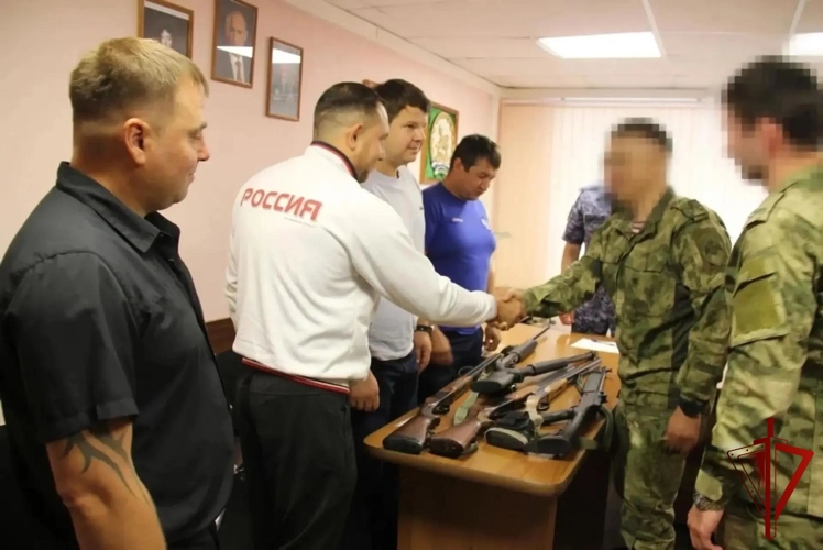 Охотники Башкирии передали свои ружья в Росгвардию для нужд СВО