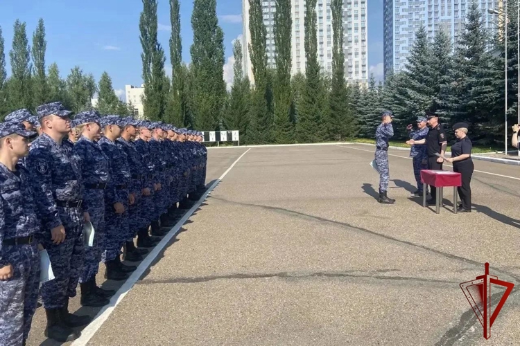 В Башкирии состоялся торжественный выпуск вневедомственной охраны Росгвардии