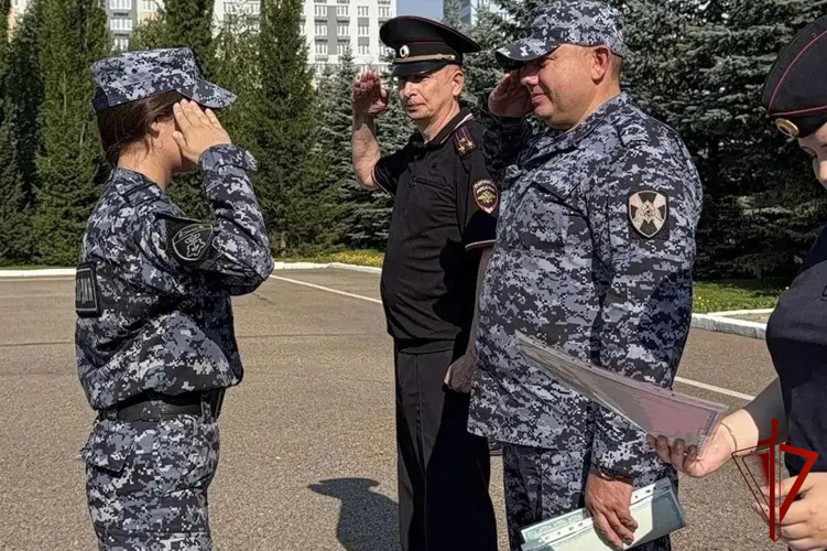 В Башкирии состоялся торжественный выпуск вневедомственной охраны Росгвардии