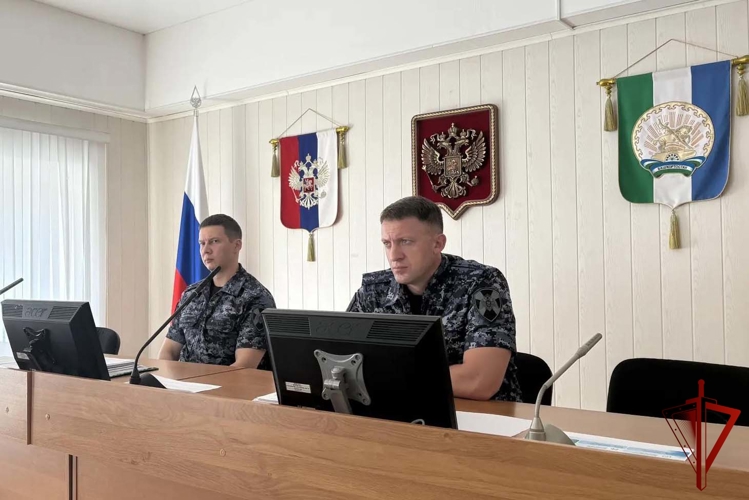 В Управлении Росгвардии по Республике Башкортостан прошел Единый день агитационно-пропагандистской работы