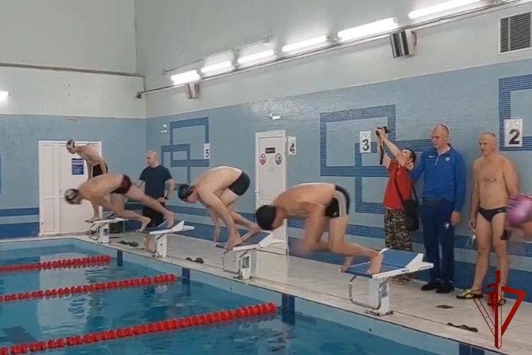 Росгвардейцы Башкортостана приняли участие в чемпионате Приволжского округа по плаванию